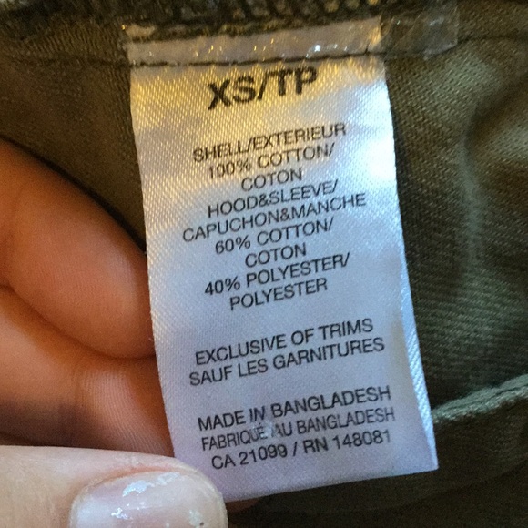 Ardene Olive green Hoodie - Picture 3 of 4